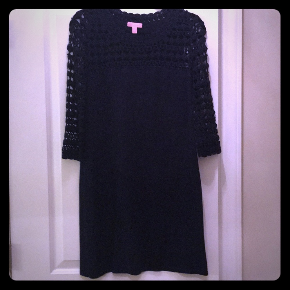 Lilly Pulitzer navy Kariana dress size small